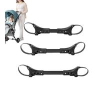 Connettore per passeggino - Adattatore per connettore per passeggino gemellare | Gancio di collegamento durevole, buono, universale, regolabile, per bambini da esterno