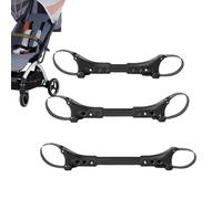 Connettore Per Passeggino Due - Giunti Universali Per Gemelli Trigemini | Clip Di Collegamento Regolabile Riutilizzabile | Infant Cart Secure Straps Connettori Passeggini Gemellari