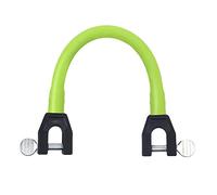 Connettore per punta da sci, connettore per punta da sci per bambini, connettore per snowboard solido, in acciaio inox, facile da usare come strumento per l'allenamento dello sci, attrezzatura da sci