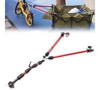 Connettore per rimorchio per bicicletta, per cani e gatti, barra di traino | Traino versatile per rimorchio per bicicletta per trainare facilmente gli animali domestici, ideale per campeggio e avventure