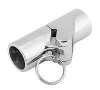 Connettore per ringhiera girevole a 180 gradi in acciaio inossidabile di grado marino per una facile regolazione (22 mm)