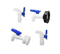 connettore per rubinetto, Adattatore for rubinetto serbatoio IBC, valvola S60X6, filettatura grossa, 1 pezzo(E)