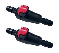 Connettore per sacca d'acqua da 0,6 cm, a tenuta stagna, adattatore per sacca d'acqua, per escursionismo, viaggi, zaino in spalla, campeggio, corsa, ciclismo, confezione da 2