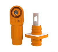 Connettore per solare ABS Ignifugo 70A Connettore per solare(A-orange) | Portata 70A-120A, design impermeabile IP67, per ideale per sistemi di accumulo solare