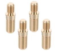 Connettore per Stecca da Biliardo Estensione Manico 4 Set, in Ottone | Vite per Stecca da Biliardo, Lavorazione Precisa, Oro, per Sale Giochi Domestiche e Partite Lunghe