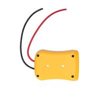 Connettore per supporto adattatore batteria con foro di fissaggio per batteria 20V/18V, componente elettronico industriale in ABS con struttura stabile e facile installazione