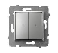 Connettore per tapparelle ARIA argento LP-7U/m/18