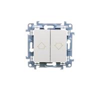 Connettore per tapparelle Simon 10A IP20 bianco CZW1.01/11