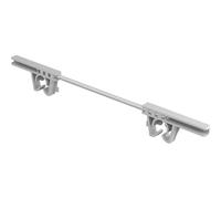 Connettore per tappetini Duo adatto per il fissaggio della distanza di casseforme e impianti di rinforzo, per copertura in calcestruzzo 25 mm, accessori di alta qualità - 100 pezzi