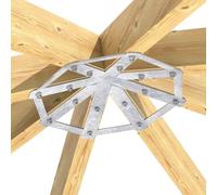 Connettore per tetto per gazebo (8 angoli)