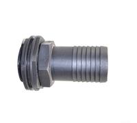 Connettore per troppopieno per cisterna d'acqua da 2,5 cm, con dado e rondella, raccordo in plastica, compatibile con serbatoio di stoccaggio dell'acqua e pioggia da 3 4 pollici, filettatura BSPM per