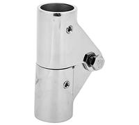 Connettore per tubi marini per barche, giunto girevole pieghevole in acciaio inossidabile, raccordi per tubi di grado marino 316 resistenti, connettore ruotabile a 180 gradi per (Si alzò)