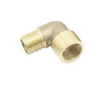 Connettore per tubi, Raccordo adattatore for tubo in ottone, giunto connettore for il collegamento di tubi(Female to Male,1/4")