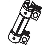 Connettore per tubi, sistema di scarico BOSAL 265-505 per TT (8N3) 1.8 1998-2006
