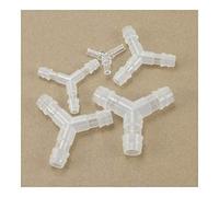 Connettore per tubo 20 pezzi a Y Tee Tee Tee a T uguale lato giunto per tubo flessibile per acquario acquario serbatoio aria pompa aria raccordi raccordi (colore: 20 pezzi, dimensioni: O.D12 mm