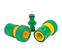 Connettore per Tubo d'Acqua Connettore rapido Giardino Tap GIOCHIO Strumento Giunto Giuntura Kit 3pcs di Alta qualità Durevole Installazione Facile per l'irrigazione del Giardino