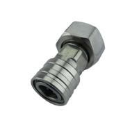 Connettore per tubo dell'acqua 3/4" GHT femmina a 1/4 presa rapida universale da giardino a idropulitrice adattatore per ugello di lavaggio auto e attacco spruzzatore