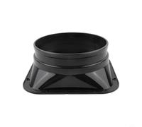 Connettore per tubo dell'aria in PVC con flangia quadrata per uso migliorato in cucina e bagno (160 mm)