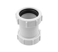 Connettore per tubo dritto Alnicov Connettore per tubo in PVC da 40 mm Giunto a compressione per raccordo per tubo di scarico da bagno da 1/2 "