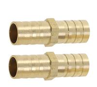 connettore per tubo flessibile, Adattatore accoppiatore giunto for connettore spinato in rame tipo TXYU da 2 pezzi(2way U,8mm Barb)