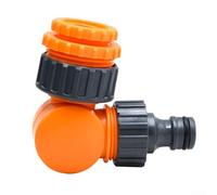 Connettore per tubo flessibile compatibile con carrello avvolgitubo da 30,5 cm con chiusura a scatto per evitare che si attorcigli per uso con tubo da giardino da 1/2"