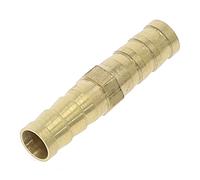 connettore per tubo flessibile, Connettori di accoppiamento, raccordo for tubo dritto in ottone 1PC, adattatore connettore accoppiatore spinato in rame con innesto uguale(16mm)