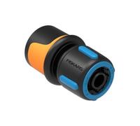 Fiskars Connettore Tubo, Inserti SoftGrip, Misura Universale, Ø 1,3-1,5 cm (1/2-5/8''), 30 g, Nero/Arancione/Blu, 1027072
