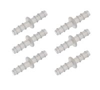 Connettore per tubo ossigeno 6 pezzi, connettori per tubi di ossigeno con corrugazione anti-scivolamento, 6 pezzi