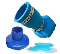 Connettore per tubo per piscina - Adattatore per tubo vuoto per skimmer e sistemi più puliti | Regolazione sanitaria per piscine fuori terra e fuoristrada, facile installazione per Wartun