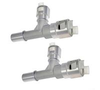 Connettore per tubo riscaldatore in metallo ad alte prestazioni 800413HP per Cadillac per Chevrolet, resistenza alle perdite e facile da montare (2 pezzi)