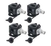 Connettore Perforante Isolante con Struttura Sigillata, Senza Distacco per Circuiti Sotto Tensione, Illuminazione Stradale, PVC e Rame, 5 Pezzi (JJC-3)