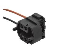 Connettore Piatto 2 Poli HELLA Per u.a. AUDI VW nero 6,3 mm