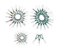 Connettore Pin Removal Tool, acciaio inossidabile elettrico Pin Extractor, connettore a filo compatto, Wiring Disconnect Equipment, 5.91x3.94x1.18 Inches