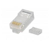 CONNETTORE PLUG RETE RJ45 8P CAT.6 UTP (CONF. 100PZ) (CV-LAN-027)