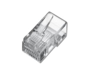 Connettore Plug Telefonico 4 Conduttori 6 Posizioni 6P4C (A-Mo 6/4 Sf)