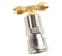 Connettore pneumatico a tre vie da 1/4 di pollice for serbatoio dell'aria del camion, valvola del tubo dell'aria e raccordi pneumatici a T for del sedile for rimorchi di camion(B)