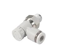 Connettore pneumatico Cilindro Valvola a farfalla Connettore blocco spinta PTL4-01A-M/6-01A Valvole pneumatiche di controllo della velocità(PTL8-01A)