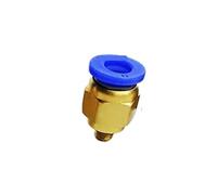 Connettore pneumatico maschio dritto British Tube T 1/8'' 1/4'' 3/8'' 1/2''(PC4-M5)