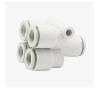 Connettore pneumatico rapido a cinque vie tipo Y PRG6-04 8-06 04 giri a quattro diametri variabili 8-4 1 pz(PRG10-6)