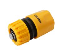 CONNETTORE POMPA CON SISTEMA ACQUA STOP 1/2" TOLSEN