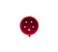 Connettore Portatile 32A 5P 400V Rosso IP44 TURBO SHARK 025-6TT