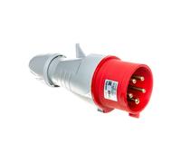 Connettore portatile 5P 32A 400V rosso IP44 P17 TEMPRA PRO 555239