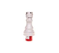Connettore portatile 5P 63A 400V rosso IP67 IVGN 6353