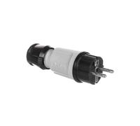 Connettore portatile Uni-Schuko 16A 230V IP44 grigio BL A VITE