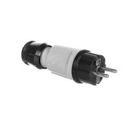 Connettore portatile Uni-Schuko 16A 230V IP44 grigio BL A VITE