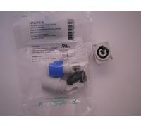 CONNETTORE POWER OUT VOLANTE NAC3FCB +PANNELLO NAC3MPB NEUTRIK ALIMENTA