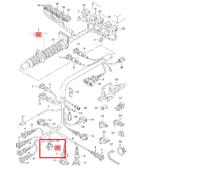 CONNETTORE PRESA CABLAGGIO SENSORI PARCHEGGIO BENTLEY CONTINENTAL 1J0973703