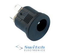 Connettore Presa DC da Pannello Push-Fit 2.1mm O 2.5mm