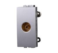 Connettore Presa TV Terminale Femmina, Compatibile Con Bticino Living Light (Grigio)