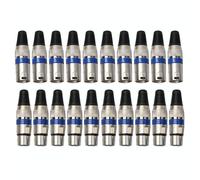 Connettore presa XLR a 10 coppie maschio + femmina Jack Mic Jack